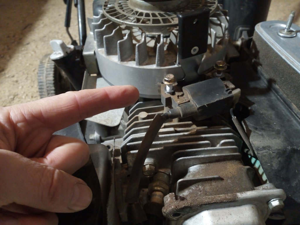 This ignition coil keeps slipping from the correct setting